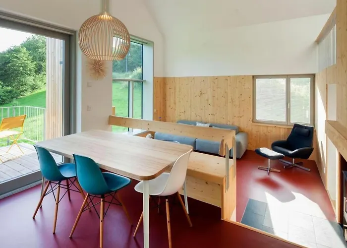 Moderner Holzhausneubau In Der Eifel By Interhome Dom wakacyjny